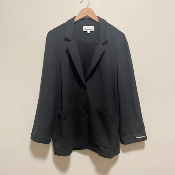 ArmedAngels Relaxed Fit Jersey Blazer - Picture 1 of 8